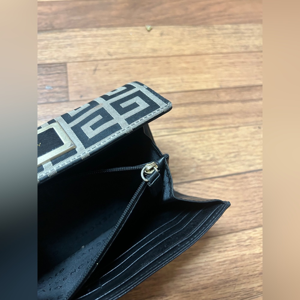 Givenchy Givenchy Black/Grey Monogram Canvas And … - image 5